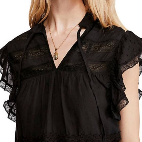 Free People Midnight Black Midi Dress. XS, L - Picture 4 of 11